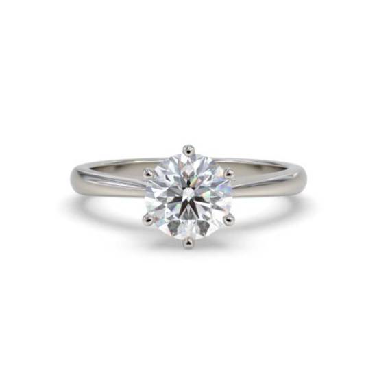 Round Diamond Engagement Ring