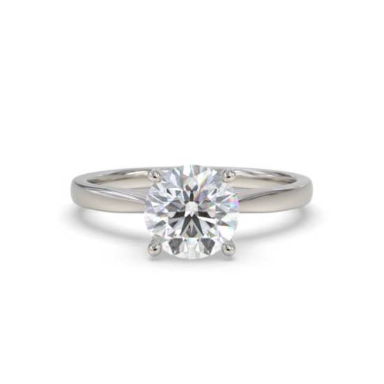 Round Diamond Engagement Ring