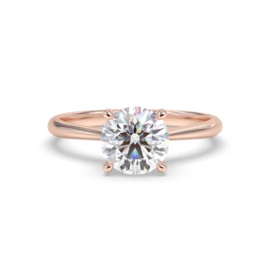 Round Diamond Engagement Ring