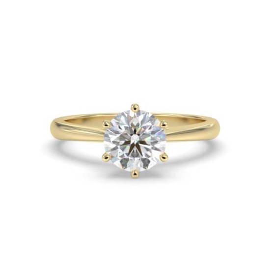Round Diamond Engagement Ring